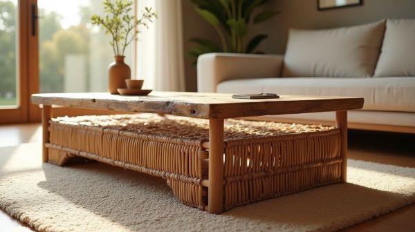 Guide d'achat des tables basses en rotin : allier style et confort